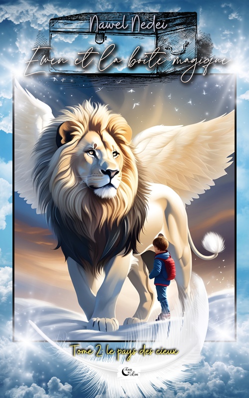 Couverture ebook de Ewen et la boîte magique, de Nawel Nedei