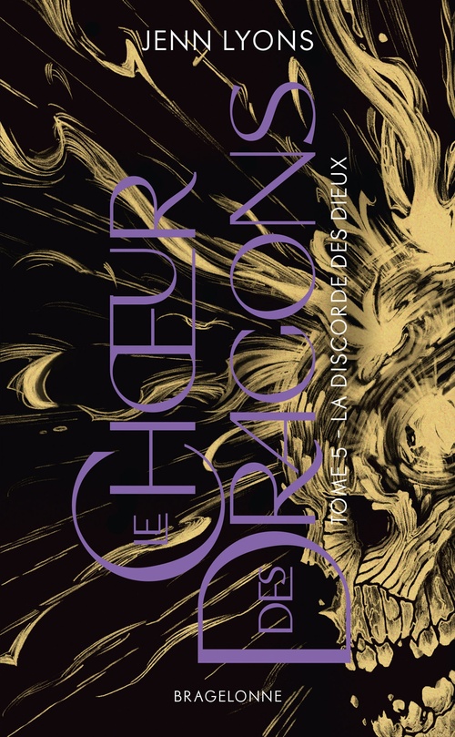 ebook cover of Le Choeur des dragons, T5 : La Discorde des dieux, by Jenn Lyons