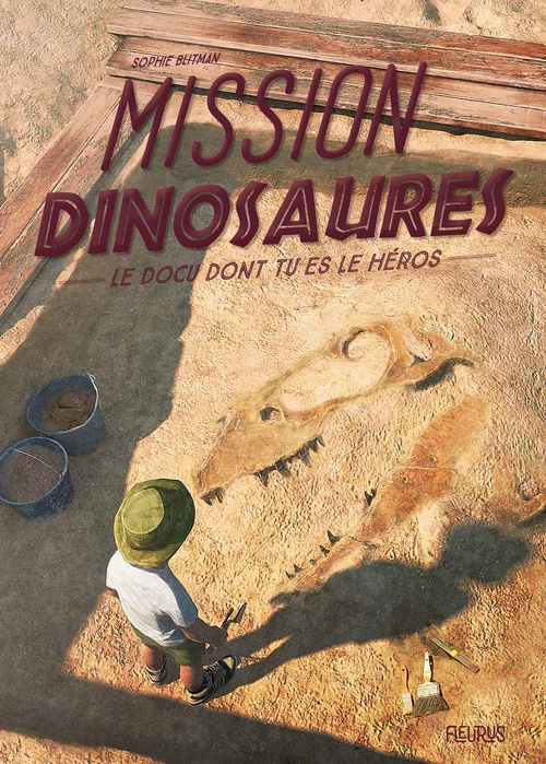 Couverture ebook de Mission Dinosaures, de Sophie Blitman