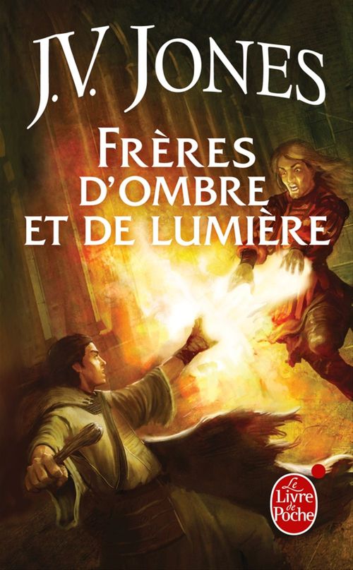 ebook cover of Frères d'ombre et de lumière (Le Livre des mots, tome 3), by Julie Victoria Jones