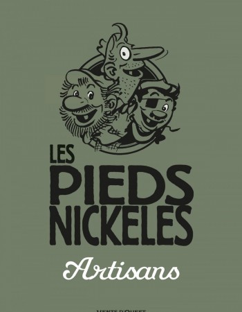 ebook cover of Les Pieds Nickelés artisans, by Monsieur René Pellos, Roland de Montaubert