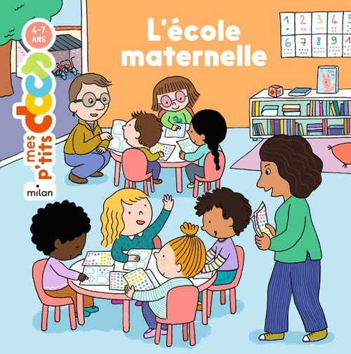 Couverture ebook de L'école maternelle, de Stéphanie Ledu