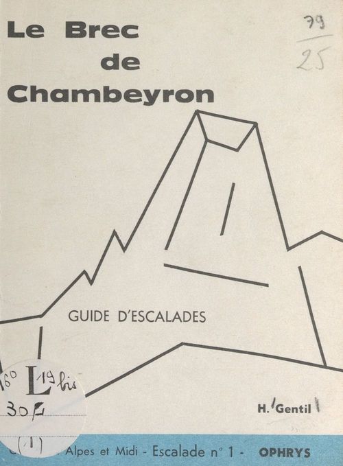 Couverture ebook de Le Brec de Chambeyron, de Henri Gentil