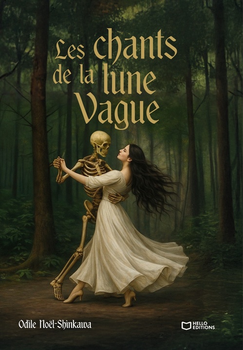 Couverture ebook de Les Chants de la Lune Vague, de Odile Noël-Shinkawa