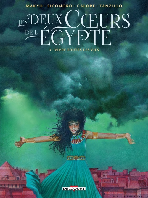 ebook cover of Les Deux coeurs de l'Égypte T03 - Vivre toutes les vies, by Makyo