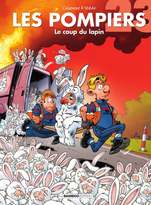 ebook cover of Les Pompiers - Tome 23 - Les Pompiers, by Christophe Cazenove