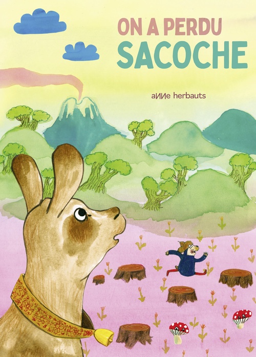 ebook cover of On a perdu Sacoche, by Anne Herbauts