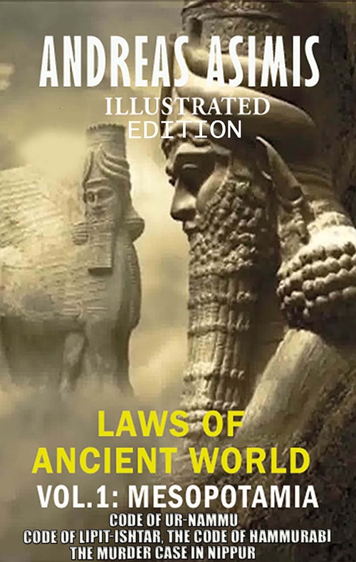 ebook cover of Andreas Asimis. Laws of Ancient World Vol. 1: Mesopotamia, by Andreas Asimis