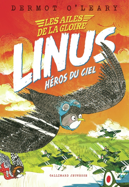 ebook cover of Les ailes de la gloire (Tome 1) - Linus héros du ciel, by Dermot O'Leary