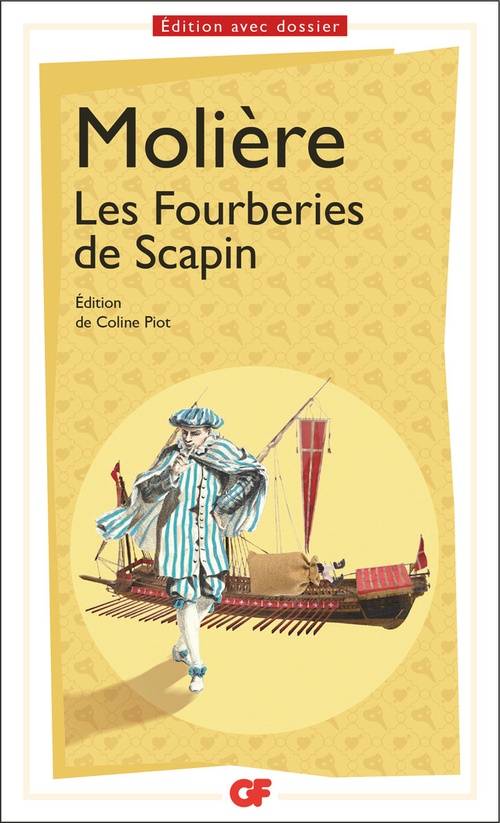ebook cover of Les Fourberies de Scapin, by Molière