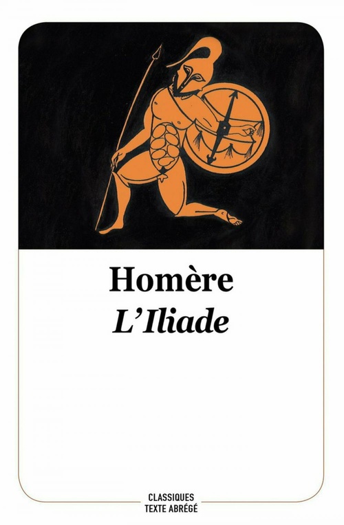 ebook cover of L´Iliade, by Homère