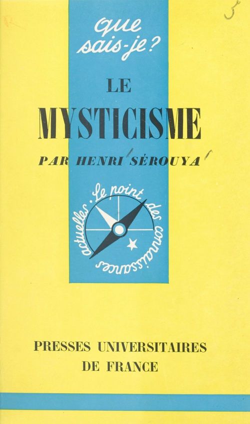 ebook cover of Le mysticisme, by Henri Serouya