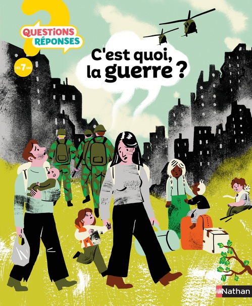 Couverture ebook de C'est quoi, la guerre ?, de Ingrid Seithumer