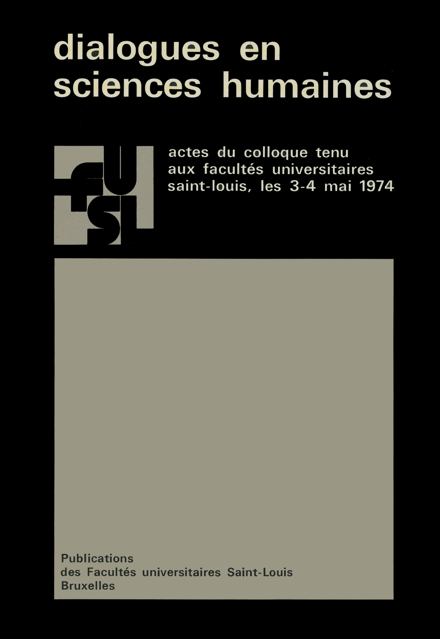 Couverture ebook de Dialogues en sciences humaines, de Jean Florence, Alphonse de Waelhens, Gilles-Gaston Granger, Jacques Schotte, Henri Batiffol, Michel Mahieu, Joëlle Van D