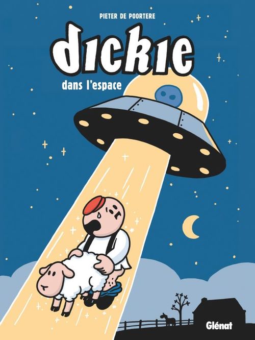 Couverture ebook de Dickie dans l'espace, de Pieter de Poortere