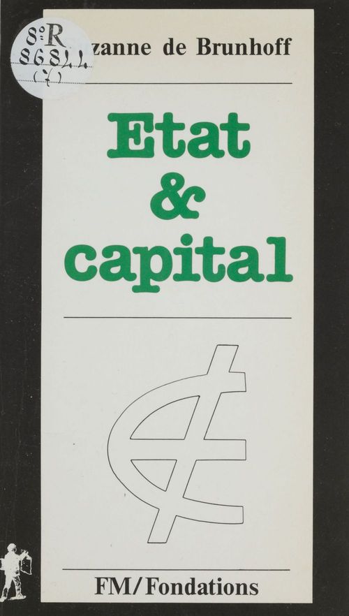Couverture ebook de État et Capital, de Suzanne De Brunhoff