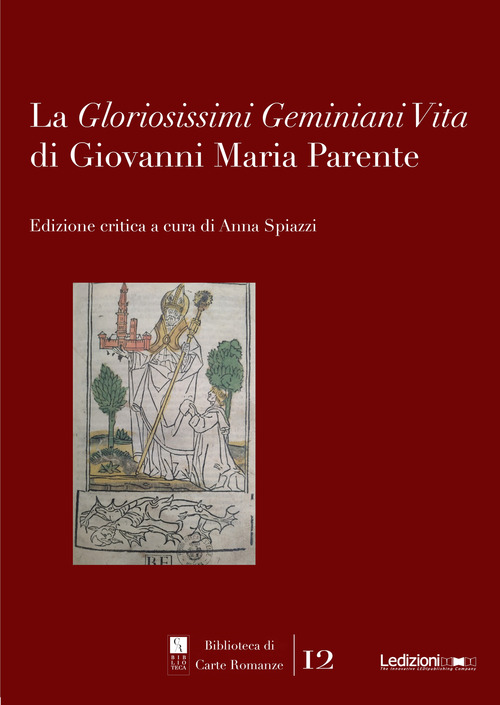 ebook cover of La Gloriosissimi Geminiani Vita di Giovanni Maria Parente, by