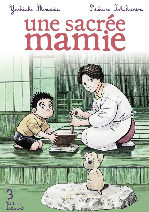 Couverture ebook de Une sacrée mamie T03, de Yoshichi Shimada, Saburô Ishikawa