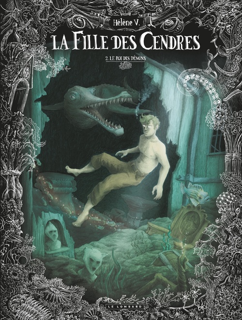 Couverture ebook de La Fille des cendres - Tome 2 - Le Roi des démons, de Hélène V.