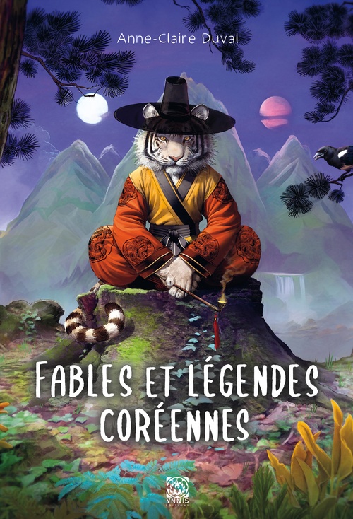 Couverture ebook de Fables et légendes coréennes, de Anne-Claire Duval