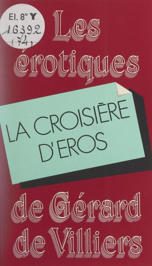 Couverture ebook de La croisière d'Éros, de Jim Cooper