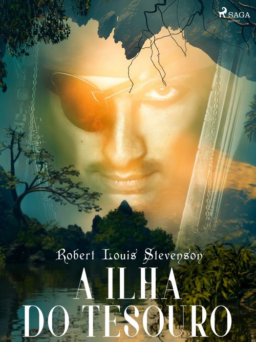 Couverture ebook de A ilha do tesouro, de Robert Louis Stevenson