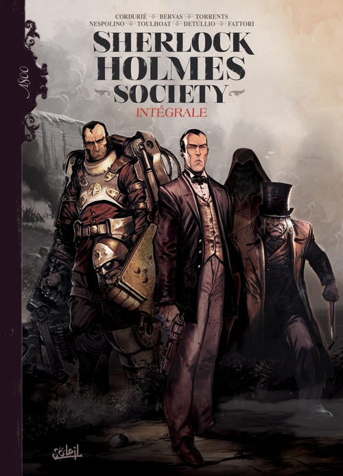 Couverture ebook de Sherlock Holmes Society - Intégrale NED, de Sylvain Cordurie