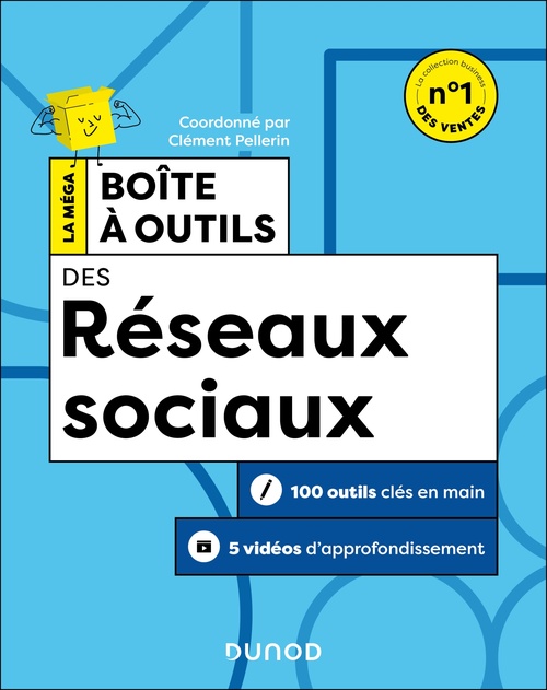 ebook cover of La Méga Boite à outils des Réseaux sociaux - 2e éd, by Clément Pellerin