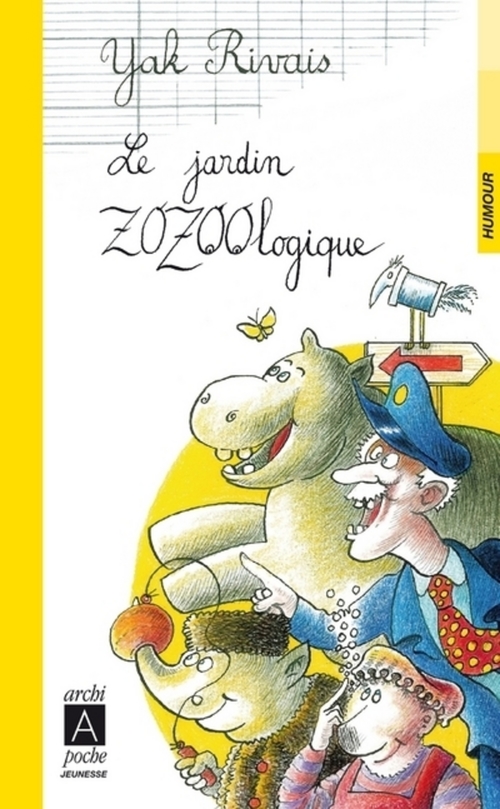 Couverture ebook de Le jardin zozoologique, de Yak Rivais