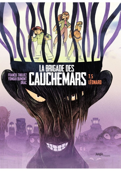 ebook cover of La Brigade des cauchemars - Tome 5 - Léonard, by Franck Thilliez, Yomgui Dumont