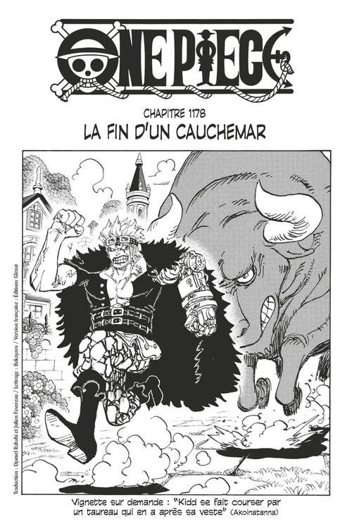 Couverture ebook de One Piece édition originale - Chapitre 1190, de Eiichiro Oda
