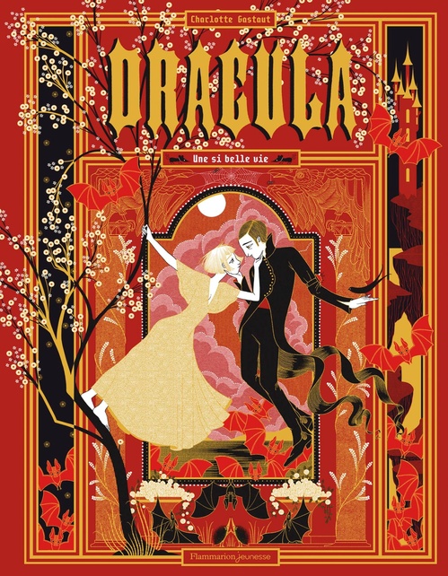 Couverture ebook de Dracula, de Charlotte Gastaut