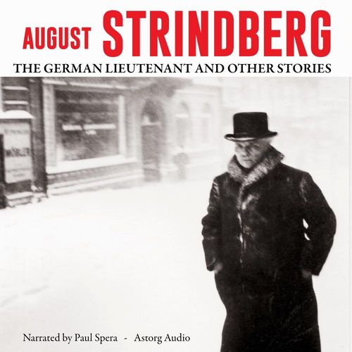 audiobook cover of The German lieutenant and other stories, by August Strindberg