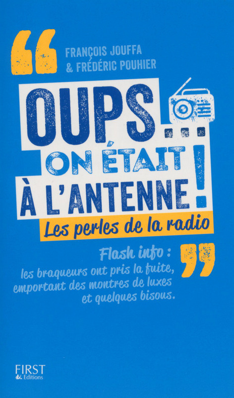 Couverture ebook de Perles de la radio, de Frédéric Pouhier