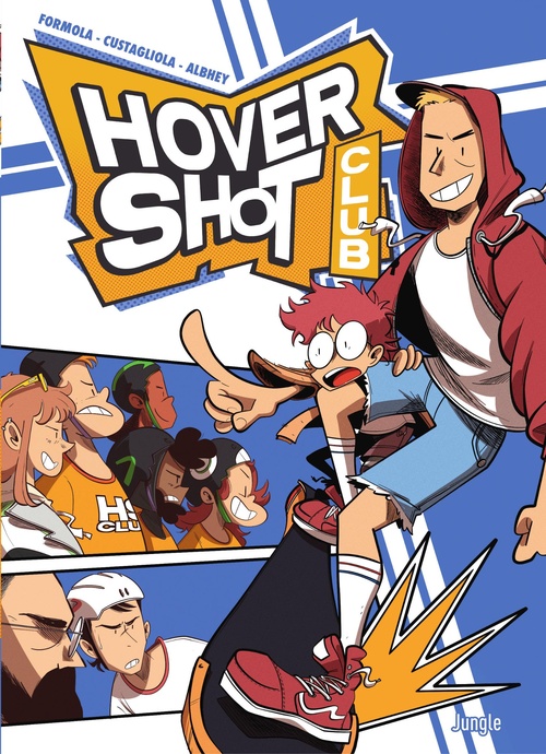Couverture ebook de Hovershot Club, de Luigi Formola, Dario Custagliola