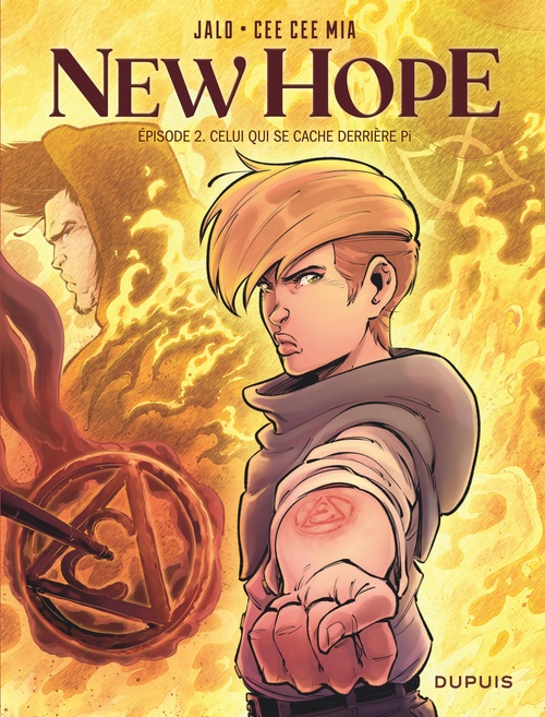 Couverture ebook de New Hope - Tome 2 - Celui qui se cache derrière Pi, de Cee Cee Mia