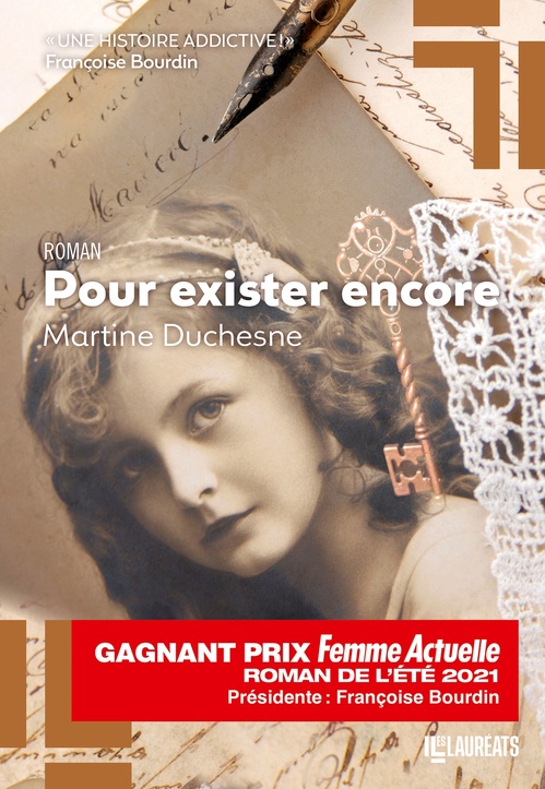 ebook cover of Pour exister encore - Gagnant Prix Femme Actuelle Roman de l'été 2021, by Martine Duschene