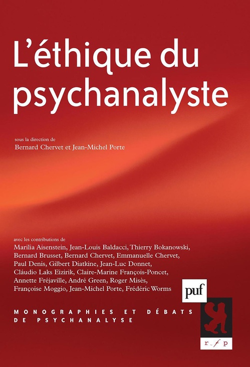 ebook cover of L'éthique du psychanalyste, by Bernard Chervet, Jean-michel Porte