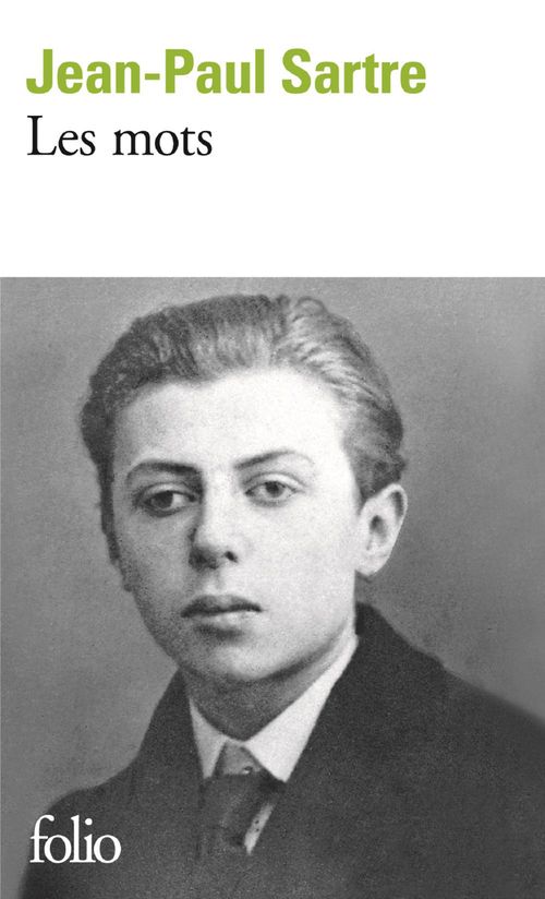 Couverture ebook de Les mots, de Jean-Paul Sartre