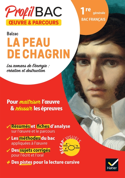 Couverture ebook de Profil - Balzac, La Peau de chagrin, de Florian Pennanech