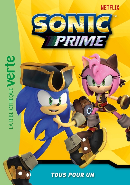 Couverture ebook de Sonic Prime 07 - Tous pour un, de SEGA