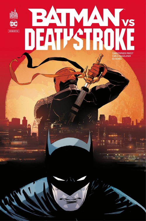 Couverture ebook de Batman VS Deathstroke, de Christopher Priest