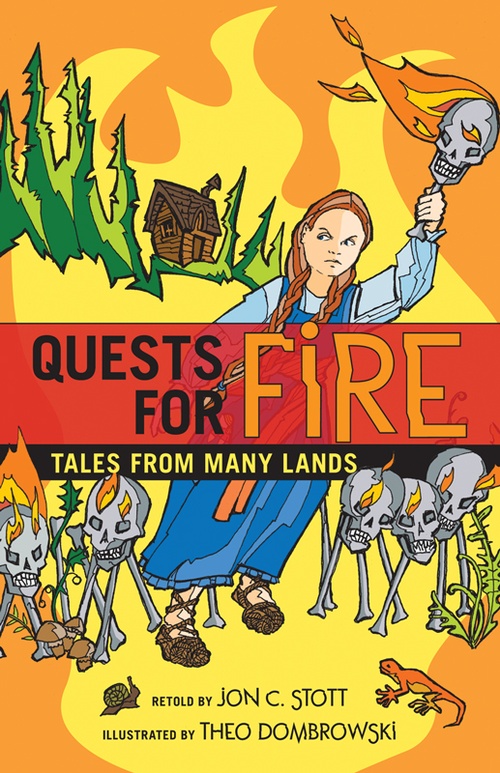 ebook cover of Quests for Fire, by Theo Dombrowski