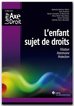 Couverture ebook de L'enfant sujet de droits, de Collectif