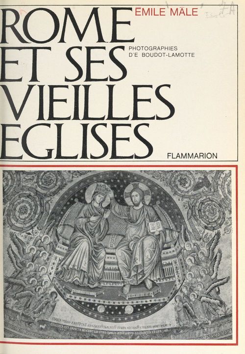 Couverture ebook de Rome et ses vieilles églises, de Emile Male
