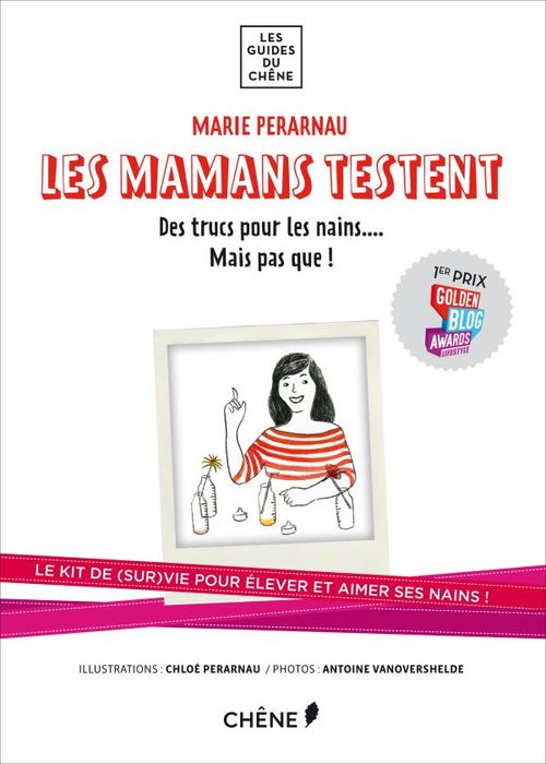 ebook cover of Les mamans testent : Des trucs pour les nains... mais pas que !, by Marie Perarnau