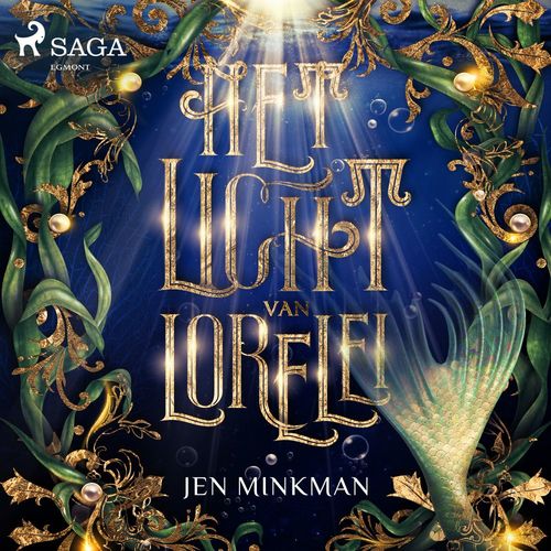 audiobook cover of Het licht van Lorelei, by Jen Minkman