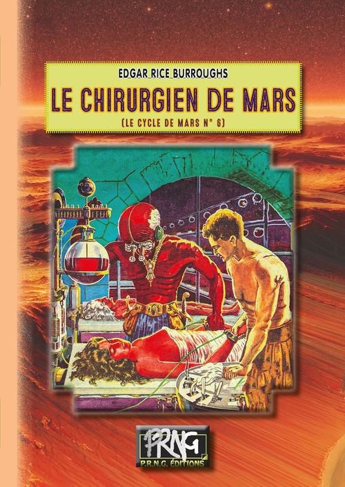 ebook cover of Le Chirurgien de Mars (Cycle de Mars n° 6), by Edgar Rice Burroughs