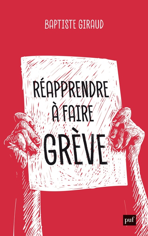 ebook cover of Réapprendre à faire grève, by Baptiste Giraud