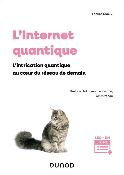 Couverture ebook de L'Internet quantique, de Fabrice Dupuy